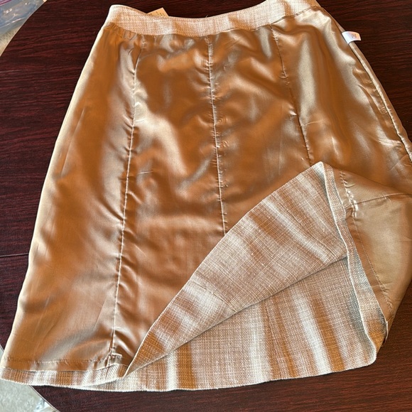 Pendleton Woven Tweed Textured Skirt - Made in USA - Picture 10 of 12